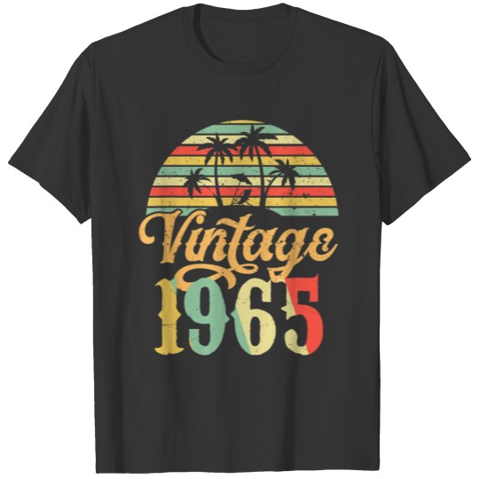 1965 Happy Birthday Gift , Vintage 1965 Classic Me T-shirt