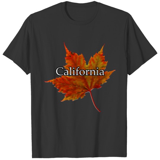 CALIFORNIA FALL LEAF T-shirt