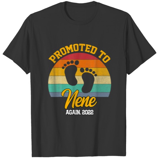 Promoted To Nene Vintage Mother's Day Funny T-shirt