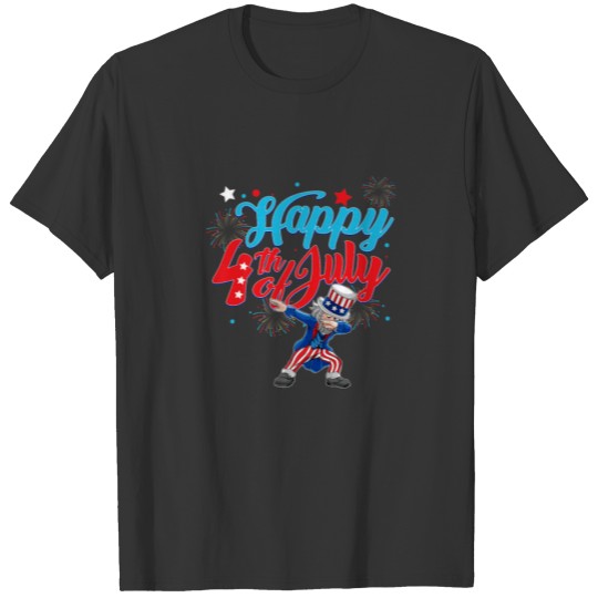 Happy 4Th Of July - Uncle Sam T-shirt