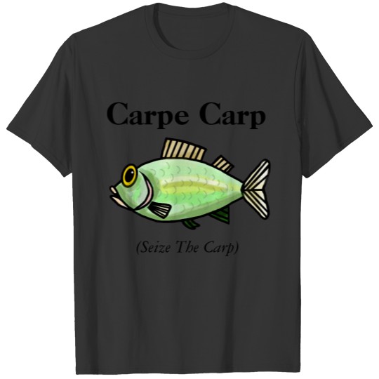 Carpe Carp Fishing  "Seize The Carp" T-shirt