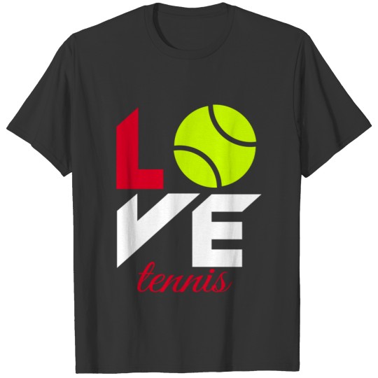 Love tennis sleeveless T-shirt