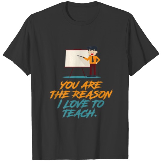 Love To Teach Positive Affirmation Kind Motivation T-shirt