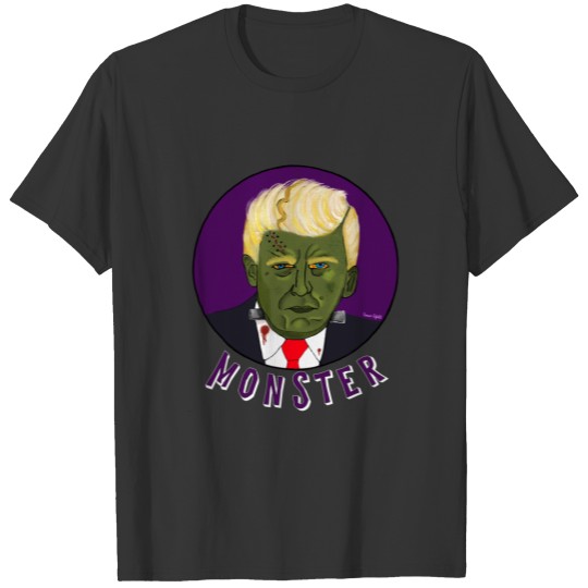 Trump einstein's Monster Scary Halloween T-shirt