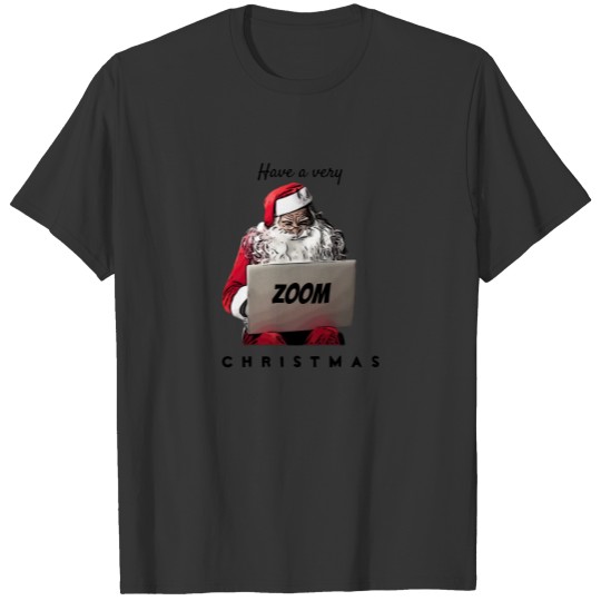 Zoom Christmas, white T-shirt