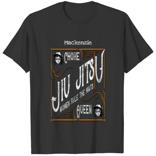 BJJ Choke Clothing Brazilian Jiu Jitsu Girls Gifts T-shirt