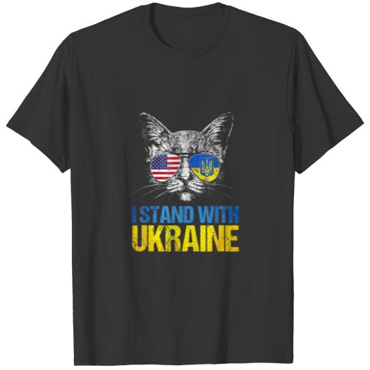 I Stand With Ukraine - Ukrainian Pray For Save Ukr T-shirt