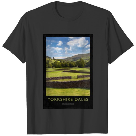 Yorkshire Dales Railway Poster T-shirt