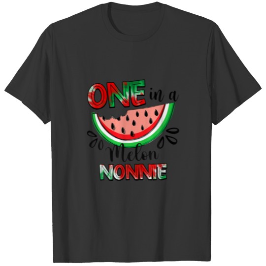 One In A Melon Nonnie Watermelon Matching Family S T-shirt