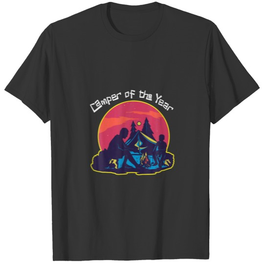 Camper Of The Year Camping Camper RV T-shirt