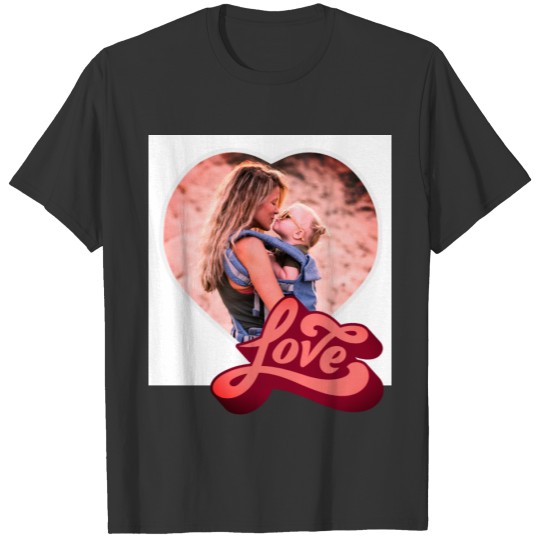 Personalized I love you T-shirt