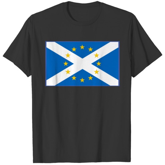 Independent European Scotland Flag T-shirt