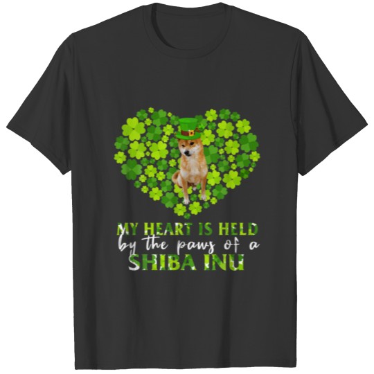 My Heart Is Held By The Paws Of A Shiba Inu T-shirt
