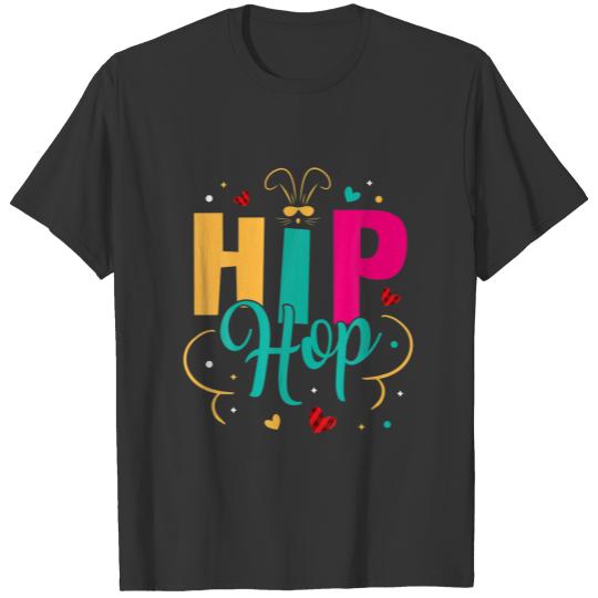 Easter Hip Hop Bunny Happy Easter Kids Cute Funny T-shirt