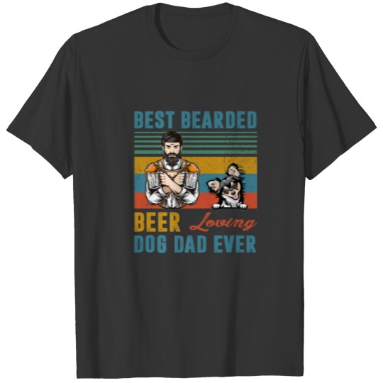 Best Bearded Beer Loving Dog Dad Ever Chihuahua Do T-shirt