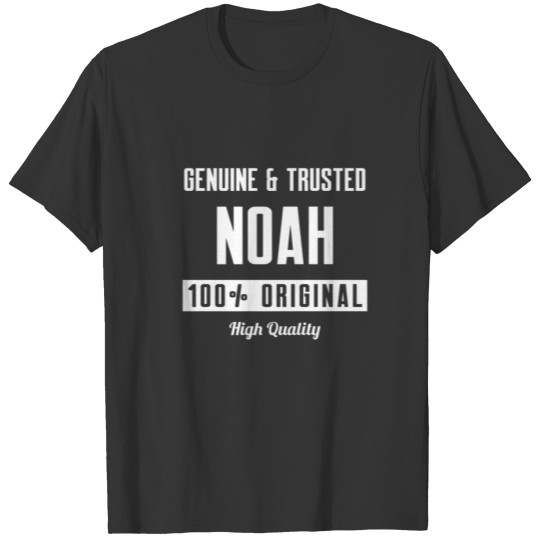 My Name Is Noah Funny Name Tag T-shirt