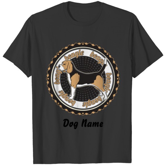 Personalized Basset Hound Dog Lovers T-shirt
