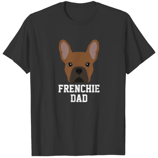 Red Fawn French Bulldog Dog T-shirt