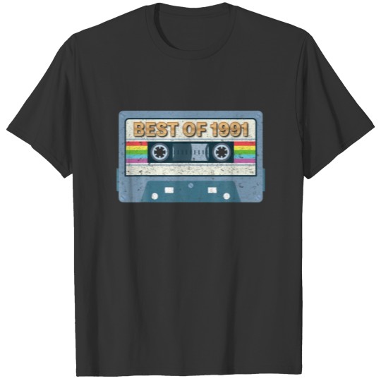 The Best Of 1991 Vintage Cassette Tape 31St Birthd T-shirt