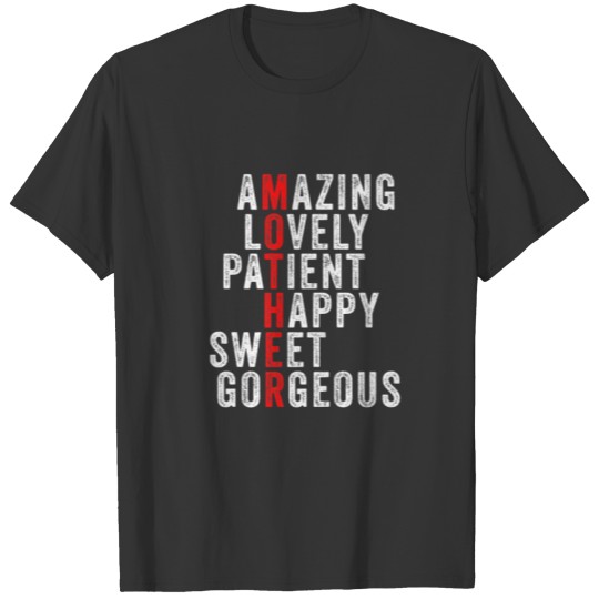 Meaning Definition Mother Mother's Day From Daught T-shirt