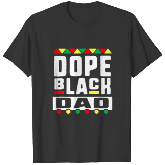 Black Fathers Day Black Dad Husband Grandpa Africa T-shirt
