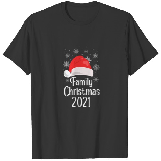 Family Christmas 2021 Squad Family Matching Pajama T-shirt