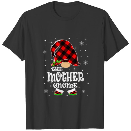 The Mother Gnome Matching Family Group Christmas L T-shirt