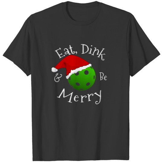 Christmas Pickleball Saying T-shirt