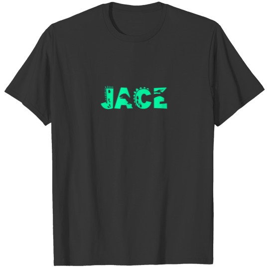 Jace Personalized Boys Dinosaur T Rex Cute T-shirt