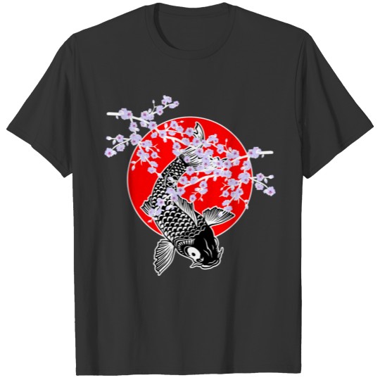 Cherry Blossoms SAKURA NISHIKIGOI Koi 1 T-shirt