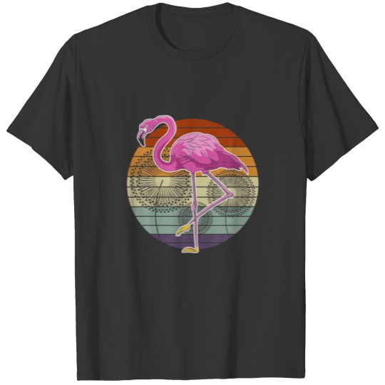 Dandelion Tropical Animal Lover Exotic Bird Retro T-shirt