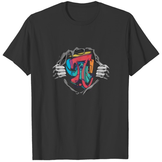 Pi 3,14 Pi Color Symbol Math Science T-shirt