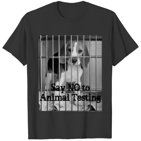 Anti Animal Testing Beagle Ladies Basic T-shirt
