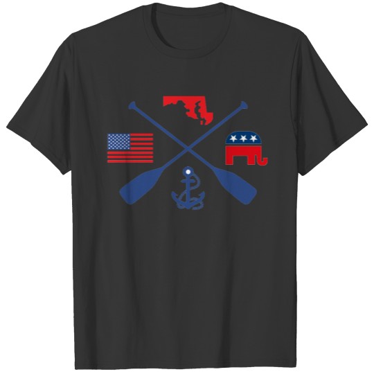 Nautical Republican Design T-shirt