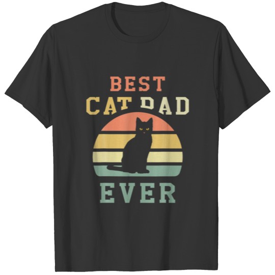 Mens Fathers Day Cat Whisperer Cat Lover Kitty Bre T-shirt
