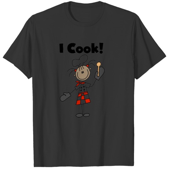 I Cook - Female Chef T-shirt
