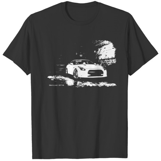 Nissan Skyline GT-R Front View T-shirt