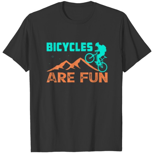 Vintage Bicycle Lover Mountain Biking Cycling Bicy T-shirt