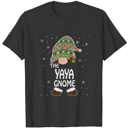Funny Matching Family Costumes The Yaya Gnome Chri T-shirt