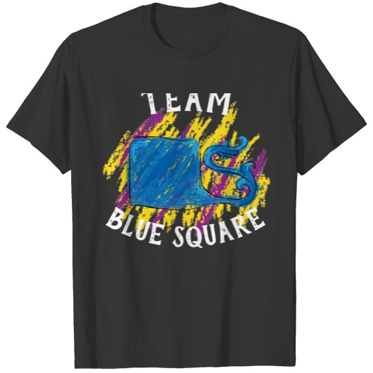 Team Blue Square T-shirt