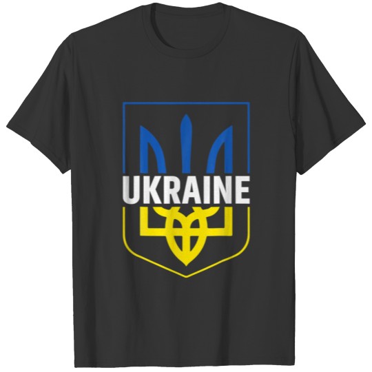 Ukraine Trident T Pride Coat Of Arms Ukrainian Try T-shirt