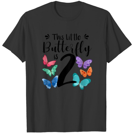 Butterfly Lover | This Little Butterfly Is 2 Sleeveless T-shirt