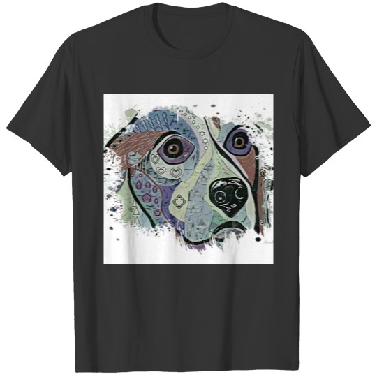 Beagle Burst of Color T-shirt