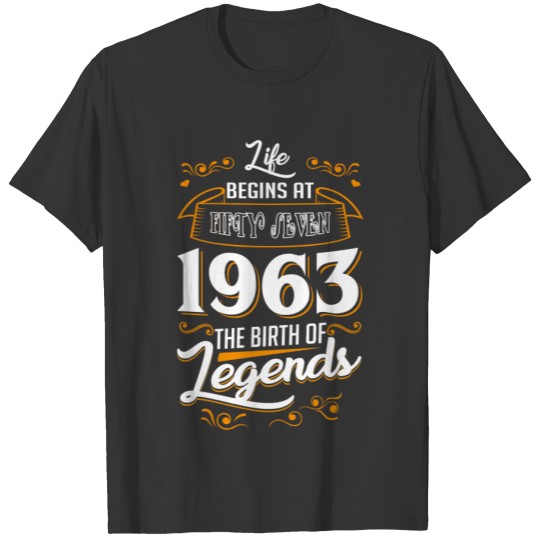 The Birth Of Legends 1963 T-shirt