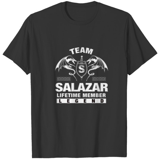 Team SALAZAR Lifetime Member Gifts T-shirt