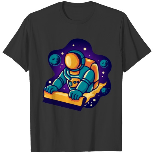 Astronaut Screen Printing T-shirt