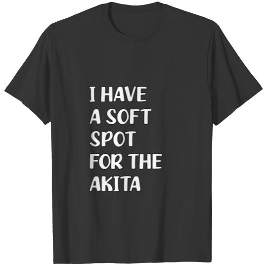 Soft spot for the Akita T-shirt