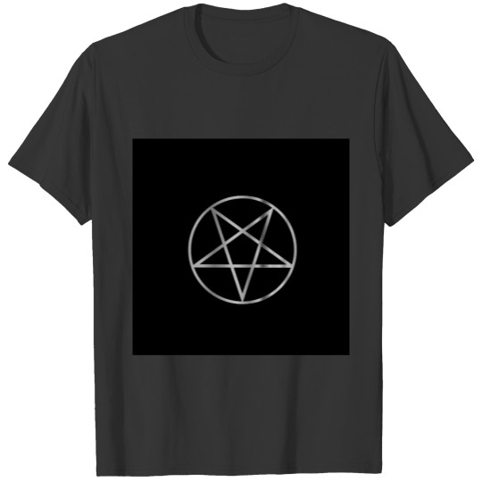 Pentacle- Religious symbol of satanism T-shirt
