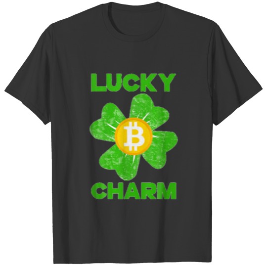 Lucky Charm Crypto St. Patricks Day, Lucky Clover T-shirt