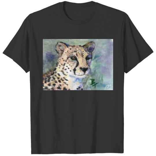 Cheetah Portrait aceo Boys T T-shirt